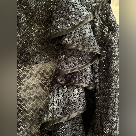 CALESSA~GOTH BLACK DUSTER~TOPPER LACE~XL - Picture 8 of 11